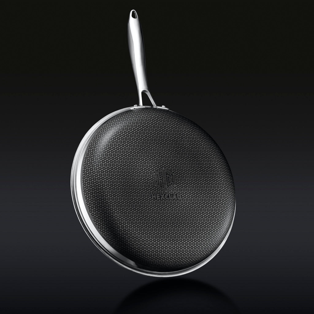 Hybrid Fry Pan with Lid, 12"